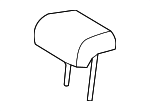 7196075040A4 - Body: Headrest, Center for Lexus: HS250h Image