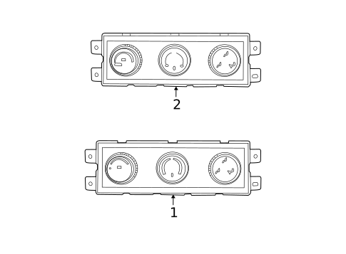 Controls for 2013 Dodge Grand Caravan #2