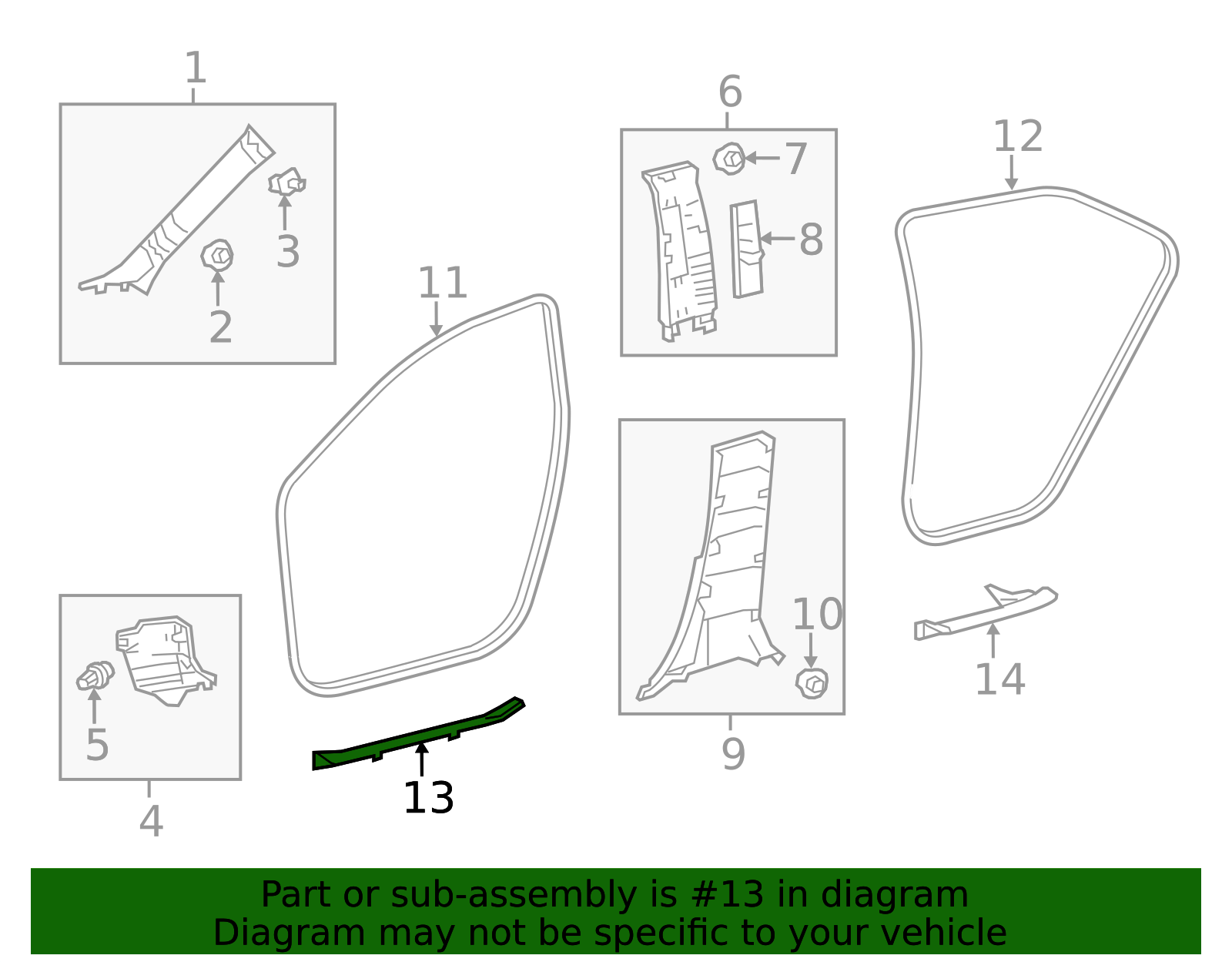 67913-02290-C0 - Door Sill Plate 2014-2019 Toyota Corolla | Longo ...