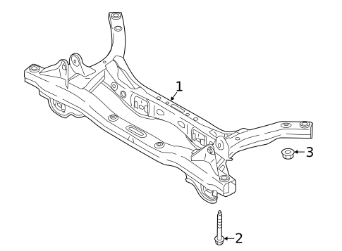 Suspension Mounting for 2024 Hyundai Elantra #0