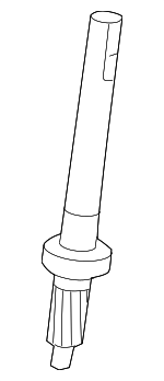 480201FC0A - Steering: Pinion Shaft for Nissan: Cube, Versa Image