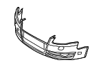 8E0807105JGRU - Body: Bumper Cover for Audi: A4, A4 Quattro, S4 Image