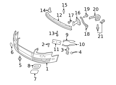 Bumper & Components - Front for 2007 Audi A4 Quattro #0