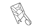 84764P1AA0 - Body: Striker Cover for Kia Image