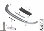 51117997293 - : Primed Front Spoiler for BMW Image