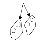 8671330 - Engine: Air Cleaner Assembly Cap for Volvo Image