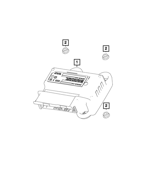 Keys, Modules and Engine Controllers for 2016 Dodge Dart #9