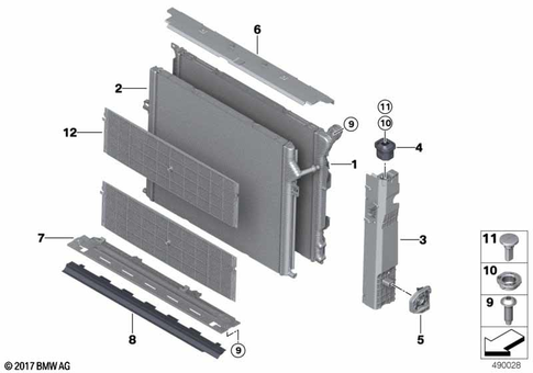 Radiator for 2017 BMW 330iX #0