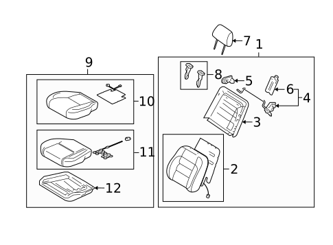Power Seats for 2003 Lexus GS300 #1
