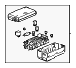 94730533 - Electrical: Fuse &amp; Relay Box for Hummer: H3T Image