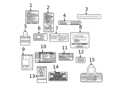 Labels for 2013 Nissan TITAN #0