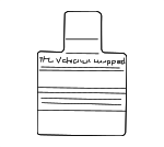 98590JA00A - Body: Caution Label for Nissan: Altima, Armada, Frontier, Kicks, Kicks Play, LEAF, Maxima, Murano, Pathfinder, Quest, Rogue, Sentra, TITAN, Versa, Versa Note, Xterra Image