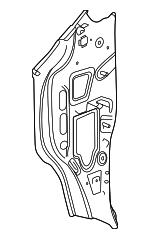 84607855 - Body: Inner Hinge Pillar for Cadillac: Escalade, Escalade ESV | Chevrolet: Suburban, Tahoe | GMC: Yukon, Yukon XL Image