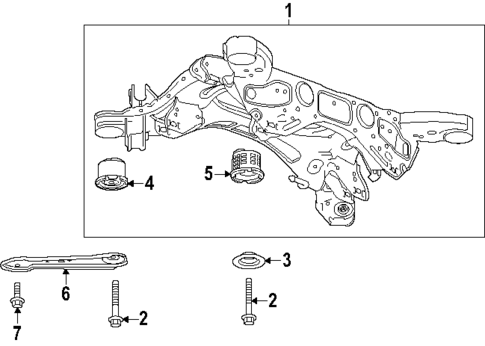 Suspension Mounting for 2025 Buick Enclave #2