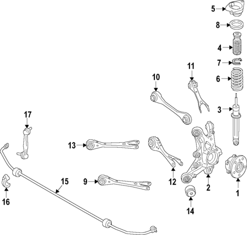Rear Suspension for 2024 BMW M235i xDrive Gran Coupe #3
