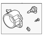 8321A080 - Electrical: Fog Lamp Assembly for Mitsubishi Image
