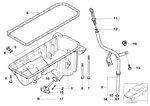 11131432703 - Engine: Oil Pan for BMW Image