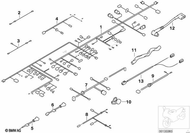 61117680420 - : Ground Cable for BMW-Motorrad Image
