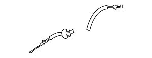 4M8837099 - Body: Door Latch Cable for Audi Image