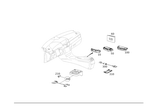 2048202351 - Telephony: Mount for Mercedes-Benz Image