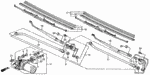 76530SH3A02 - Electrical/Exhaust/Heater/Fuel: LINK, FR. WIPER for Honda Image