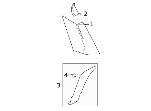 Exterior Trim - Quarter Panel for 2022 Land Rover Range Rover Evoque #0