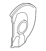 4605A009 - Brakes: Splash Shield for Mitsubishi: Lancer, Outlander, Outlander PHEV, Outlander Sport Image