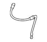 4650B636 - Brakes: Brake Hydraulic Hose for Mitsubishi: Lancer, Outlander, Outlander Sport Image