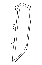 63148084785 - Body: Reflector for BMW: 530i, 530i xDrive, 540i xDrive, 550e xDrive, i5 Image