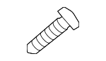 1243104123 - Body: Windshield Pillar Trim Screw for Hyundai Image