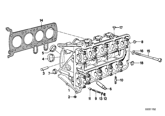 11121460285 - Engine: Valve Seat Ring Intake -  for BMW-Motorrad Image