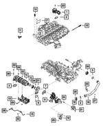 68026985AA - Emission Controls: Air Transfer Tube for Mopar Image