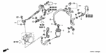 79746SL4003 - Chassis: CLAMP, HEATER HOSE for Honda Image