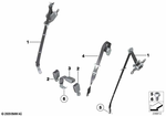 72117233543 - : Upper Belt Rear Left for BMW Image