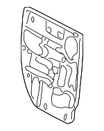 55276170AF - Body: Water Shield for Dodge: Ram 1500, Ram 2500, Ram 3500 Image