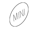 36136758687 - Accessories: Wheel Decal for Mini Image