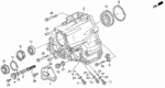 21180PR8016 - Transmission - Manual: STRAINER, OIL PUMP for Acura Image