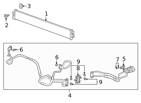 Trans Oil Cooler for 2022 Chevrolet Suburban #2