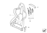 52107919187 - : Covering Outer Left for BMW Image