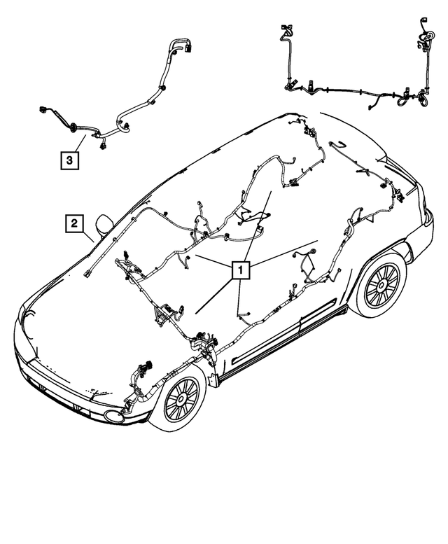 55112580AB - : Unified Body Wiring for Mopar Image