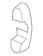 81335J5000 - Body: Door Check Cover for Kia: EV9, Stinger Image