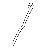 12609739 - Engine: Engine Oil Dipstick Tube for Pontiac: Solstice | Saturn: Aura, Sky Image