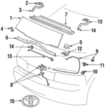 7533195D00 - : Ornament for Toyota Image