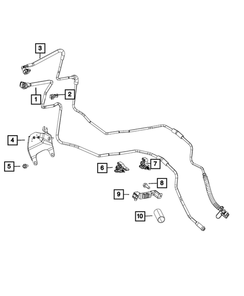 Fuel Lines for 2016 Ram 2500 #2