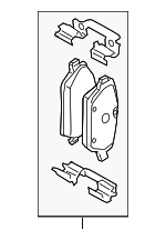 34116794056 - Brakes: Brake Pads for Mini Image