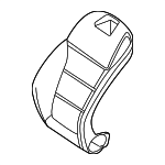 20691087043D16 - Body: Seat Back Cover for Mercedes-Benz Image