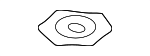 4184165D10 - Suspension: Strut Support Seat for Suzuki Image