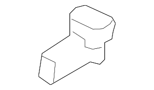 8W5880253 - Body: Deck Lid Release Cable Clip for Audi Image