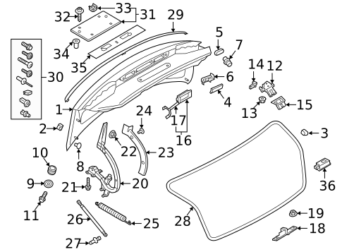 Lid & Components for 2018 Audi RS5 #0