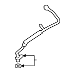 11429797646 - Engine: Oil Feed Tube for BMW Image